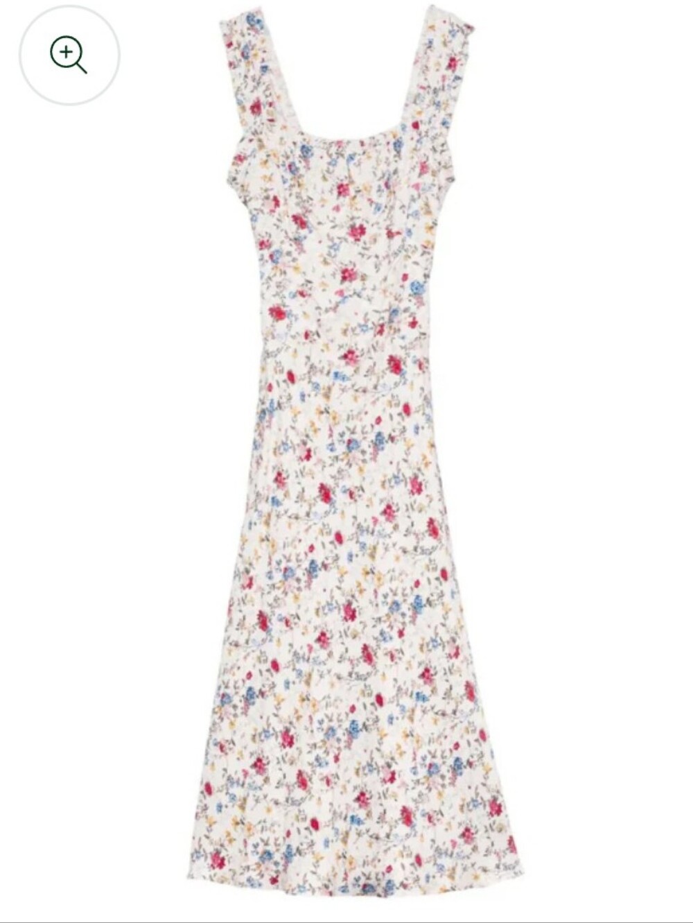 NWT DÔEN Ascella Dress in "Blanc Flowering Meadow" Midi Dress - Picture 14 of 15